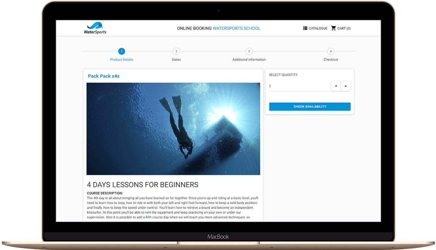 Management Software and Online Booking for Dive Centers Bloowatch